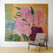 Nog steeds leven met pony's schilderen wandkleed (In Situ (horizontaal))