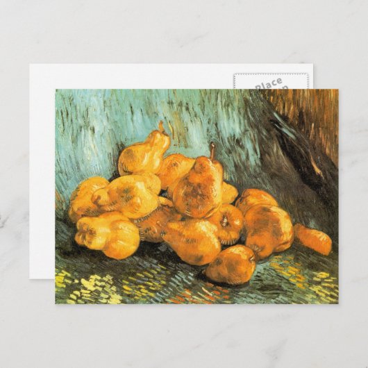 Nog steeds leven met Quinces door Vincent Willem v Briefkaart (Voorkant / Achterkant)