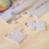 Nog steeds leven met Saucepan door Paul Cezanne Legpuzzel (Zijkant)