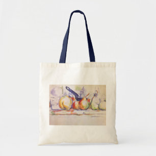 Nog steeds leven met Saucepan door Paul Cezanne Tote Bag