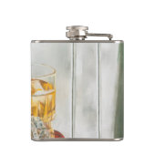 Nog steeds leven met Scotch door Jennifer Goldberg Heupfles (Achterkant)