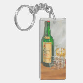 Nog steeds leven met Scotch door Jennifer Goldberg Sleutelhanger (Voorkant Links)