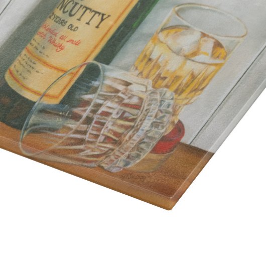 Nog steeds leven met Scotch door Jennifer Goldberg Snijplank (Hoek)