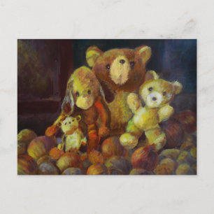Nog steeds leven met Teddy Bears Briefkaart