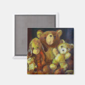 Nog steeds leven met Teddy Bears Magneet (Voorkant / Achterkant)