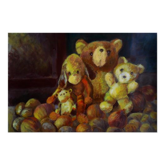 Nog steeds leven met Teddy Bears Perfect Poster (Voorkant)