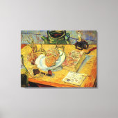 Nog steeds leven met tekenraad door Vincent van Go Canvas Afdruk (Voorkant)