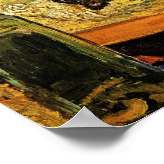 Nog steeds leven met tekenraad door Vincent van Go Poster (Hoek)