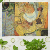 Nog steeds leven met tekenraad door Vincent van Go Theedoek (Gevouwen)