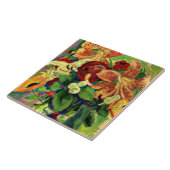 Nog steeds leven met tijgergelingen; Leo Gestel sc Tegeltje (Zijkant)