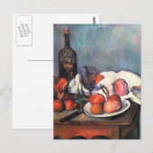 Nog steeds leven met uien - Paul Cézanne Briefkaart (Voorkant / Achterkant)