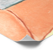 Nog steeds leven met varkenskoekje poster (Hoek)