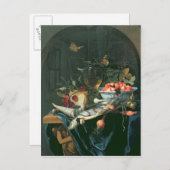 Nog steeds leven met vispest briefkaart (Voorkant / Achterkant)