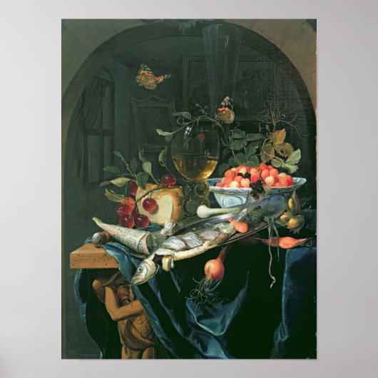 Nog steeds leven met vispest poster (Voorkant)