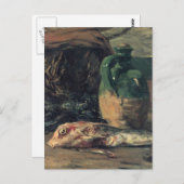 Nog steeds leven met vissen - Paul Gauguin Briefkaart (Voorkant / Achterkant)