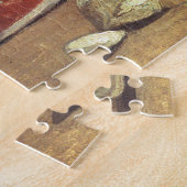 Nog steeds leven met Vleeszwart-wit-kunst Legpuzzel (Zijkant)