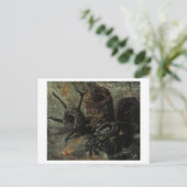 Nog steeds leven met vogels Nests Van Gogh Fine Ar Briefkaart (Staand voorkant)