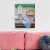 Nog steeds leven met Wensleydale Cheese 2013 Canvas Afdruk (Insitu (Woonkamer))