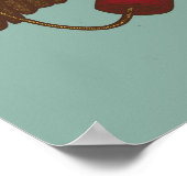 Nog steeds leven met Woodpecker Poster (Hoek)