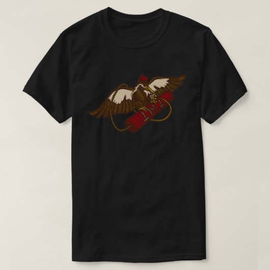 Nog steeds leven met Woodpecker T-shirt (Design voorkant)