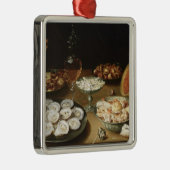 Nog steeds leven metalen ornament (Rechts)