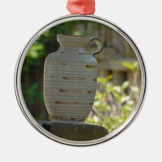 Nog steeds leven metalen ornament (Voorkant)