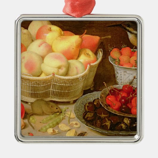 Nog steeds leven metalen ornament (Voorkant)