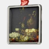 Nog steeds leven metalen ornament (Links)