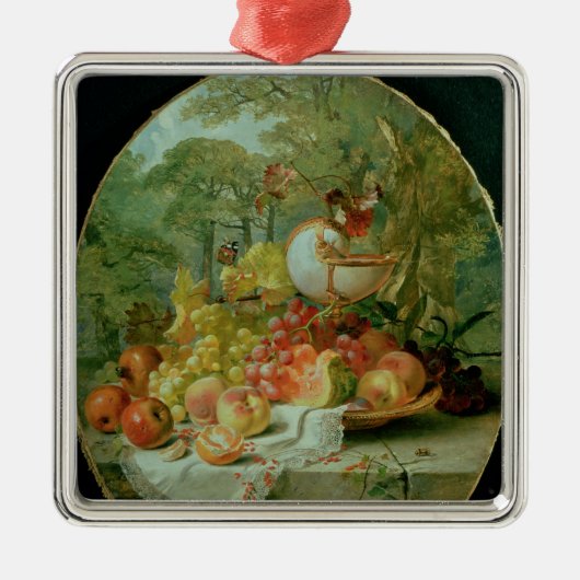 Nog steeds leven metalen ornament (Voorkant)