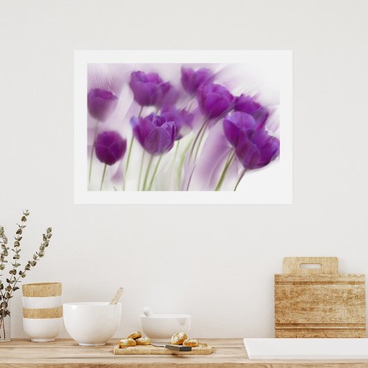 Nog steeds leven op Canvas Poster (Keuken)