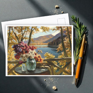 Nog steeds leven op een Terras, Constantin Westchi Briefkaart