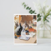 Nog steeds leven, Pekka Halonen Briefkaart (Staand voorkant)