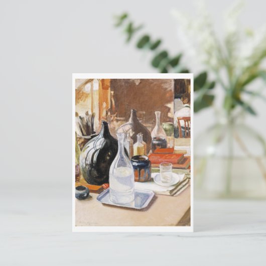 Nog steeds leven, Pekka Halonen Briefkaart (Staand voorkant)