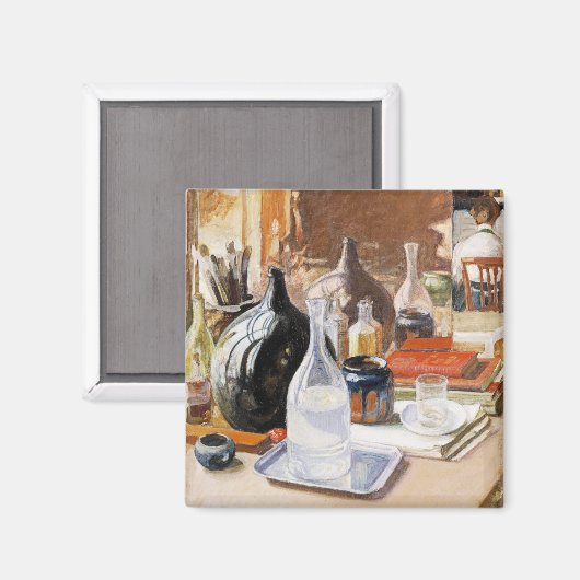 Nog steeds leven, Pekka Halonen Magneet (Voorkant / Achterkant)