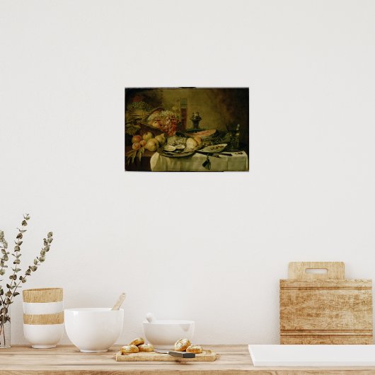 Nog steeds leven poster (Keuken)