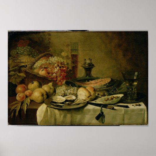 Nog steeds leven poster (Voorkant)