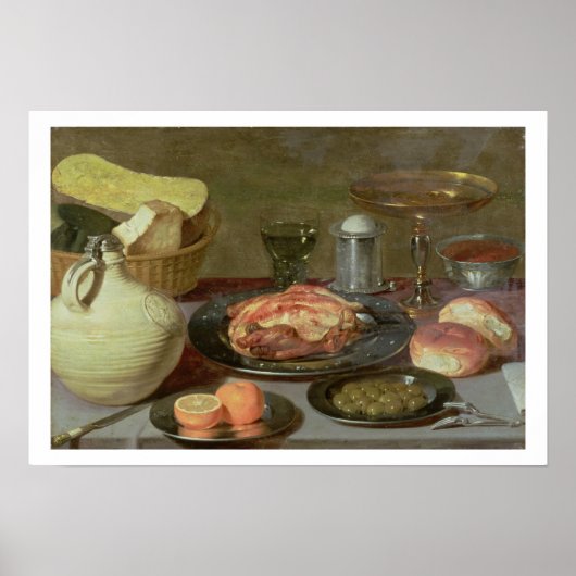 Nog steeds leven poster (Voorkant)