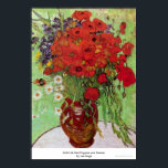 Nog steeds leven Rode papavers en Daisies van Gogh Poster<br><div class="desc">Dit schilderij met de titel "Stilleven Rode Poppies en Daisies" is gemaakt door de beroemde kunstenaar Vincent van Gogh. Vincent van Gogh Vincent van Gogh zag kleur als het belangrijkste symbool van expressie. Er is een reden waarom zijn kunst verbonden is met de kijkers, omdat Van Gogh vastbesloten was geluk...</div>
