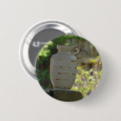 Nog steeds leven ronde button 5,7 cm (Voorkant /achterkant)