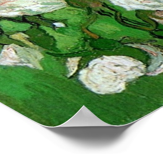 Nog steeds leven roze rozen door Vincent Willem va Poster (Hoek)