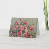 Nog steeds leven, Rozen van de hegemont | Renoir Kaart (Voorkant)