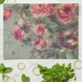 Nog steeds leven, Rozen van de hegemont | Renoir Theedoek (Gevouwen)