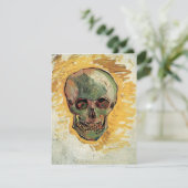 Nog steeds leven schedel door Vincent van Gogh (Staand voorkant)