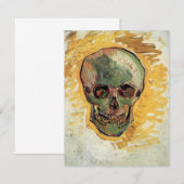 Nog steeds leven schedel door Vincent van Gogh (Voorkant / Achterkant)