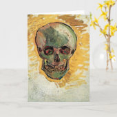 Nog steeds leven schedel door Vincent van Gogh Kaart (Gele Bloem)