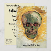 Nog steeds leven schedel door Vincent van Gogh Kaart (Voorkant / Achterkant)