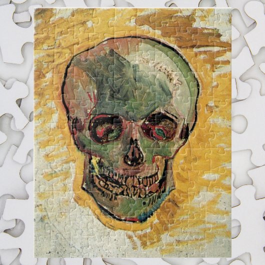 Nog steeds leven schedel door Vincent van Gogh Legpuzzel
