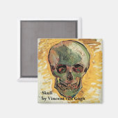 Nog steeds leven schedel door Vincent van Gogh Magneet (Voorkant / Achterkant)