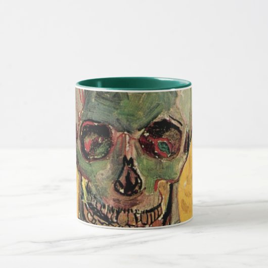 Nog steeds leven schedel door Vincent van Gogh Mok (Midden)