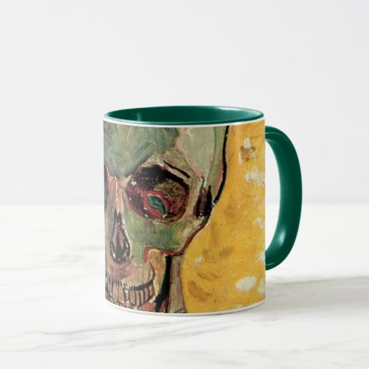 Nog steeds leven schedel door Vincent van Gogh Mok (Voorkant rechts)